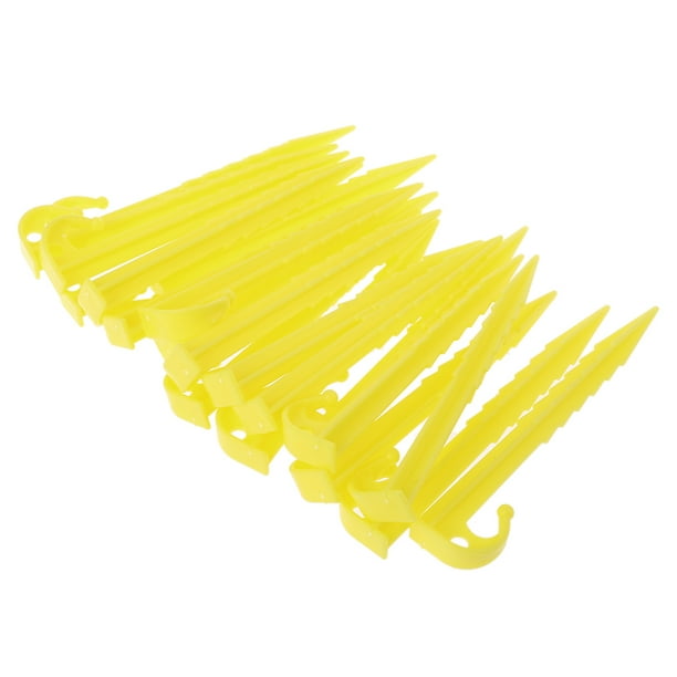 20Pcs Garden Stakes Tent Pegs for Holding Down the Tents Garden Netting Tarp 20Pcs Garden Stakes Tent Pegs for Holding Down the Tents Garden Netting Tarp